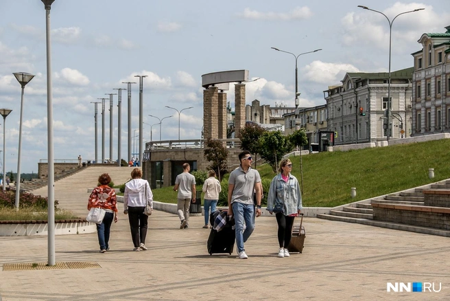 Гости города отмечают, что Нижний очень красивый | Источник: Наталья Бурухина / NN.RU