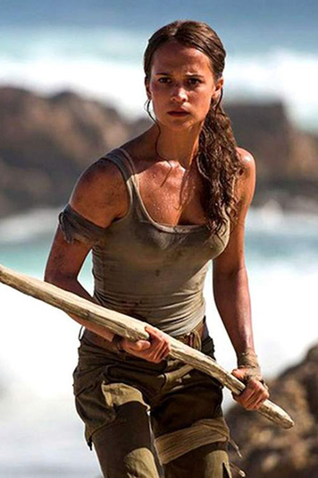 кадр из фильма «Tomb Raider: Лара Крофт»