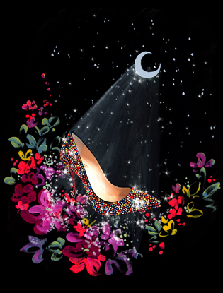Магия лунного света Christian Louboutin | marieclaire.ru