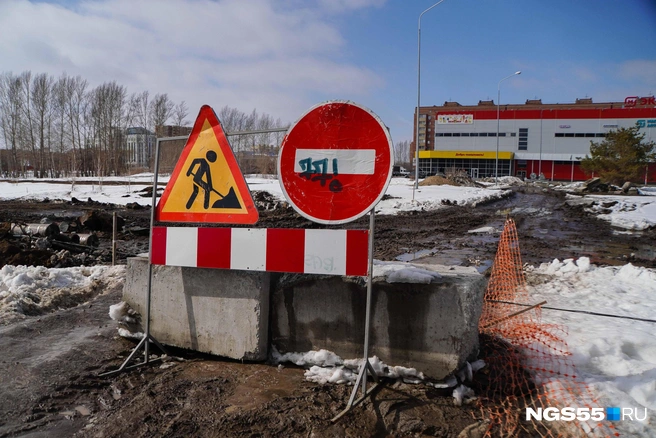 Дорогу перекрывали несколько раз в прошлом месяце | Источник: Евгений Софийчук / NGS55.RU