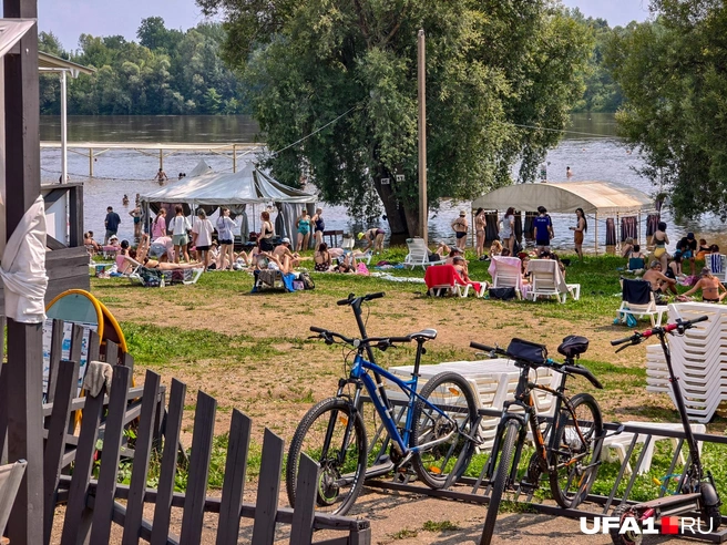 Закрытая территория пляжа | Источник: Булат Салихов / UFA1.RU