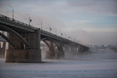 Похолодание до -34° в Новосибирской области