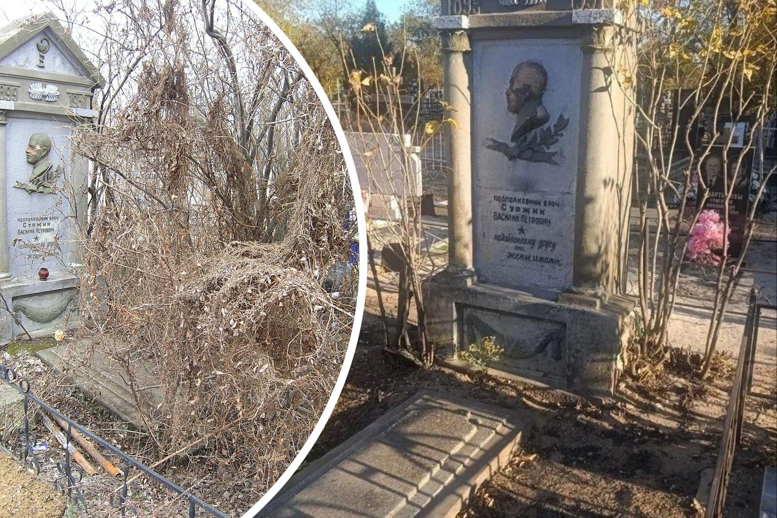 «Мне хочется возвращать людям их имена». В Волгограде привели в порядок заброшенную могилу умершего…