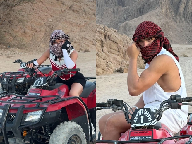 …и фотографиями с совместного досуга | Источник: karinalazariantz, markrudak / Instagram (экстремистская организация, деятельность запрещена на территории РФ)