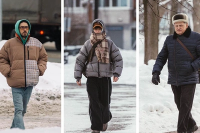 Winter Fashion in Yaroslavl: Panamas and Sneakers in the Frost
