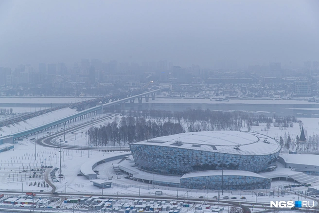 Огромная зеленая зона протянется от парка «Арена» до Бугринской рощи | Источник: Александр Ощепков / NGS.RU