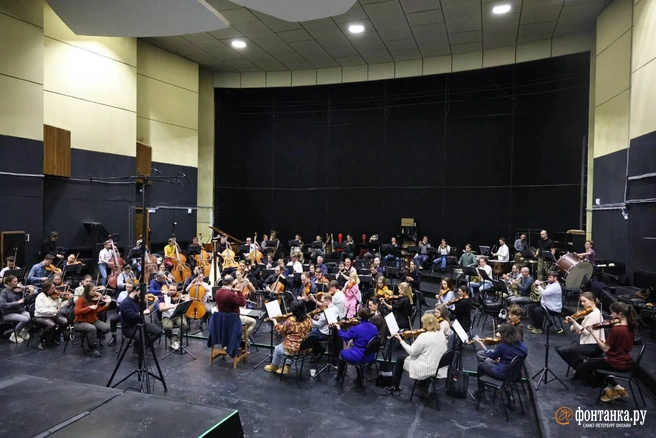 Тон-ателье «Ленфильма» стало базой Губернаторского оркестра и домом для звукозаписи города