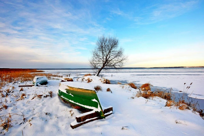 Плещеево озеро зимой | Источник: Amag / photocentra.ru