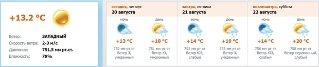 Источник: скриншот с meteo.nw.ru