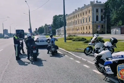 Мотоинспекторы Петербурга: поймано более 250 байкеров