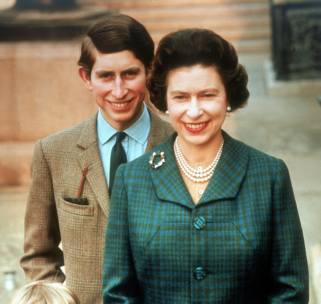 Принц Чарльз и Елизавета II