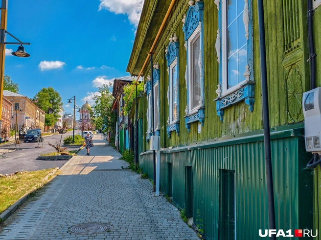 Одна из главных улиц Бирска | Источник: Булат Салихов / UFA1.RU