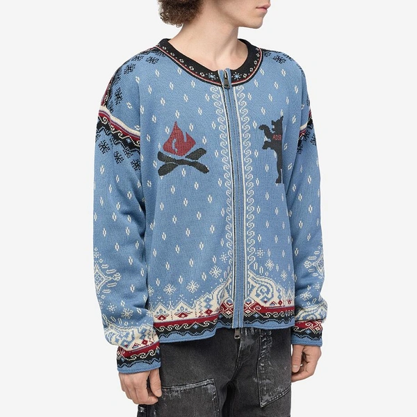 Кардиган Flake Bear Zip-up Jacket | Источник: Peak / Andersson Bell