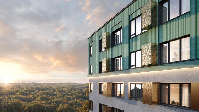 Экстерьер жилых домов разработан архитекторами из разных стран | Источник: «Талан»