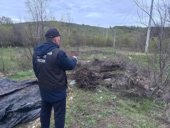 Труп попытались спрятать около села | Источник: СУ СК РФ по Самарской области