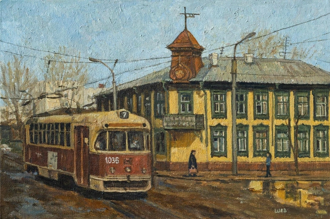 «Седьмой трамвай (Дом Бухартовских)» | Источник: shevsash.ru