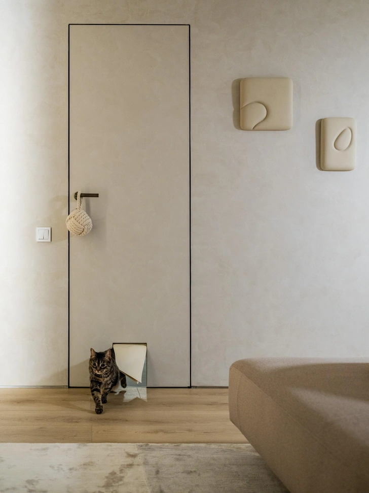 Интерьер недели: квартира 54 м&sup2; в Москве для собак, кошки и их хозяев