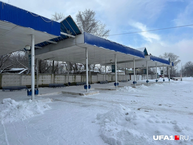 Иногда сюда приезжают автобусы | Источник: Андрей Бирюков / UFA1.RU