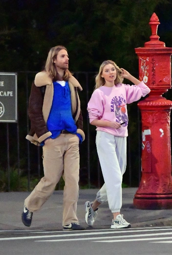 Эльза Хоск и Том Дейли в Нью-Йорке | marieclaire.ru