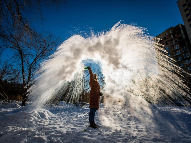 В среднем морозная погода в регионе начинается в декабре | Источник: Александр Ощепков / NGS.RU