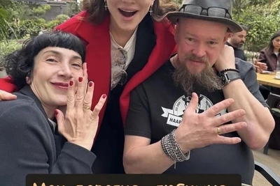 Вилле Хаапасало женился на экс-любовнице Тине Баркалая