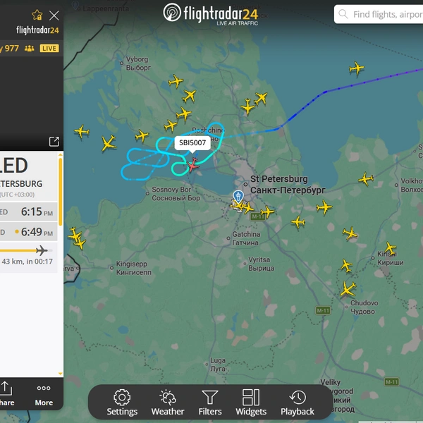 Источник: Flightradar24