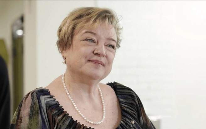 Оксана Евгеньевна, учитель математики в классе Надежды | Источник: Дмитрий Толстошеев / MSK1.RU