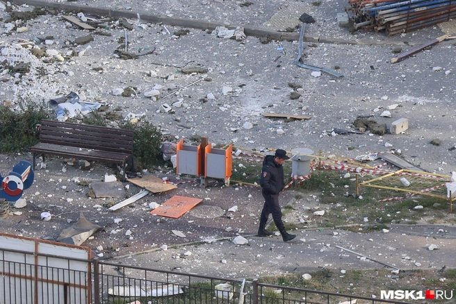 Еще один сотрудник полиции | Источник: читатель MSK1.RU