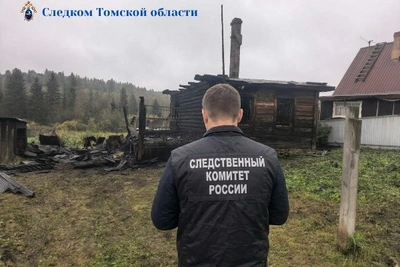 В Томской области расследуют гибель мужчины при пожаре