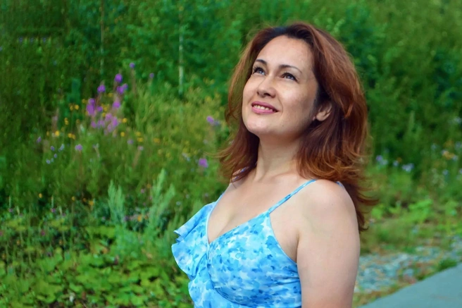На фото Айгуль&nbsp;— жена Ильдара. Ей было 42 года | Источник: Ильдар Хужин