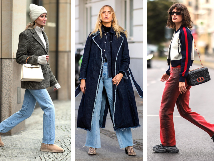 Не ошибитесь: 5 способов носить широкие джинсы — самый горячий тренд этой осени