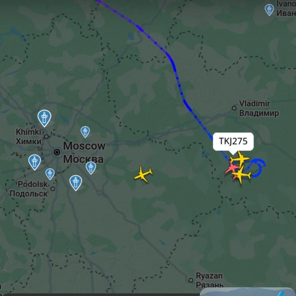 Источник: flightradar24.com