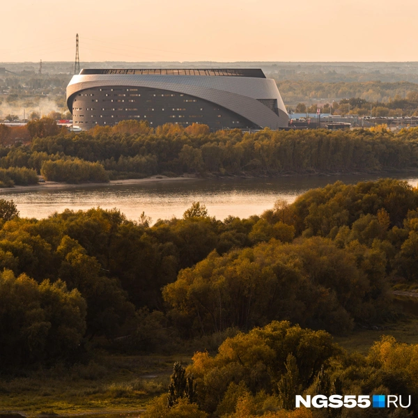 Прекрасная «G-Drive Арена» в густом лесу | Источник: Кирилл Башинский / NGS55.RU