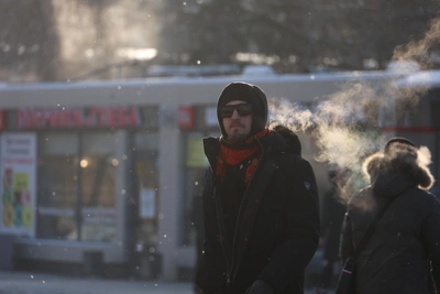 Explanation for Omsk's unusually cold January