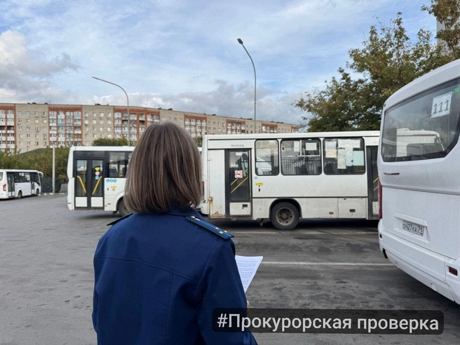 Часть автобусов была снята с маршрутов | Источник: Прокуратура Тульской области