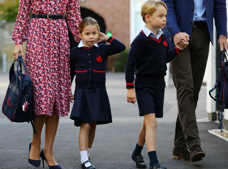 Принцесса Шарлотта и принц Джордж, 5 сентября 2019 года