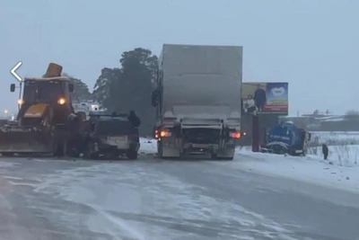 Шесть машин столкнулись на Чуйском тракте