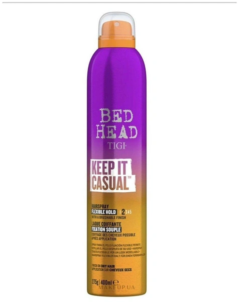 TIGI Лак с гибкой фиксацией BED HEAD KEEP IT CASUAL