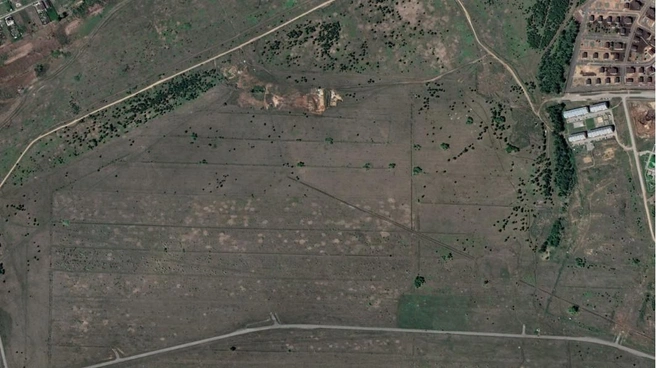 «Притяжение» в 2022-м и 2025-м | Источник: Google Earth