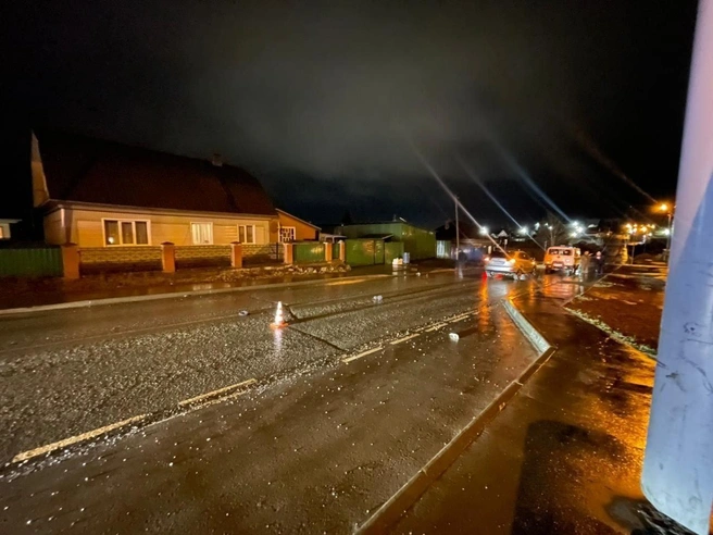 В результате аварии погиб мужчина 1960 года рождения | Источник: Госавтоинспекция Новосибирской области / Телеграм