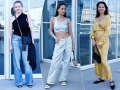 Сумка Gucci, а костюм «уже винтажная» Zara: модные москвичи проводят лето в ГЭС-2
