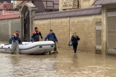 ЧС в Дагестане: эвакуация из-за наводнения