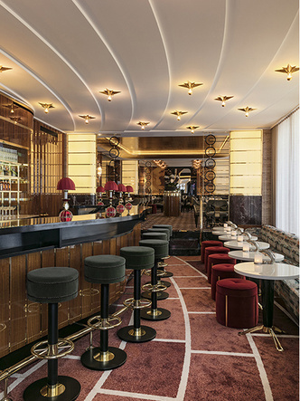 Золотой век: обновленный ресторан La Maison Du Caviar в Париже (фото 2.2)