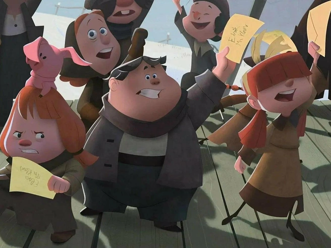Источник: кадр из мультфильма «Клаус» (6+), реж. Серхио Паблос, Карлос Мартинес Лопес (Netflix, 2019 год)