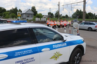 На переездах МЖД напомнили водителям о безопасности