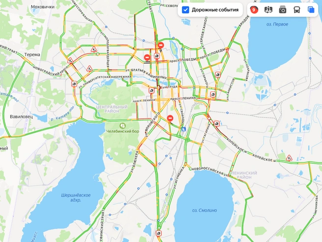 Ситуация сейчас сложная | Источник: Yandex.ru / maps