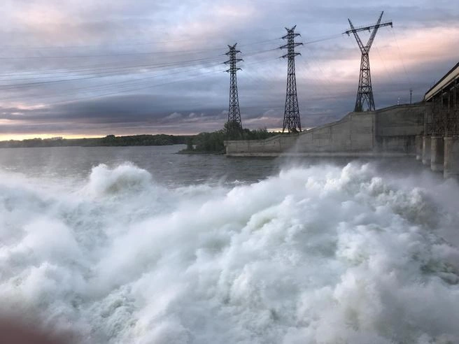 Мощь воды используется для выработки электричества | Источник: ПАО «РусГидро»