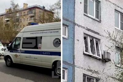 Взрыв в жилом доме в Москве: пострадавший госпитализирован