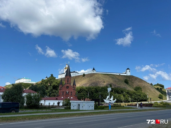 Подгорная часть&nbsp;— один из самых привлекательных районов города | Источник: Анастасия Жердина / 72.RU