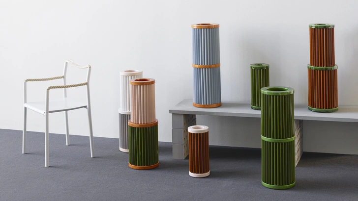 Rombini Vases: новая работа братьев Буруллек для Mutina